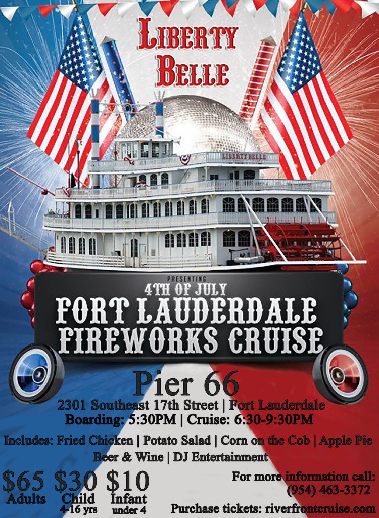 4th July Fireworks Cruise